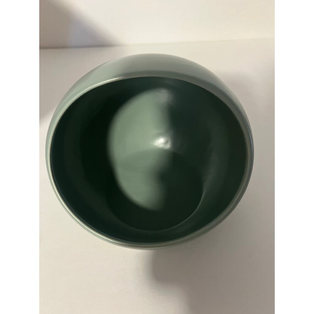 NIB Year & Day Salt Cellar Ceramic Stoneware Kitchenware Palm Blue Green - Picture 8 of 11